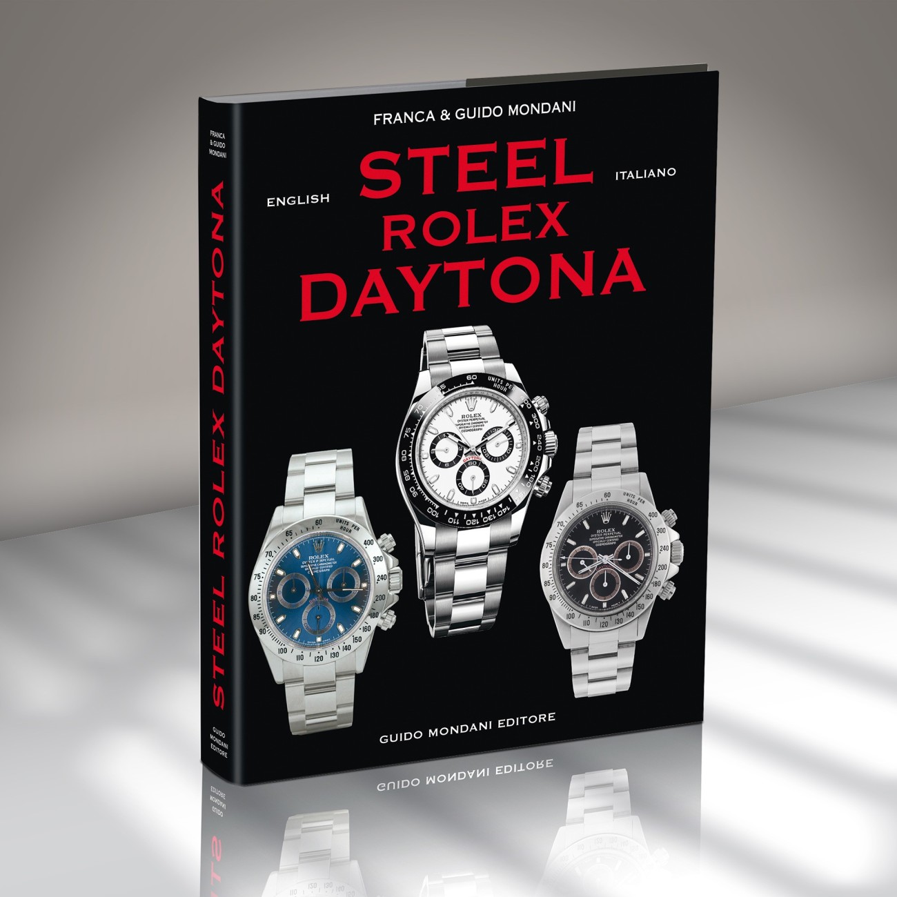 Libro Orologio Steel Rolex Daytona in acciaio